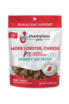SHAMELESS PETS MORE LOBSTER CHEESE CRUNCHY CAT TREATS 71 G