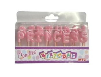 BIRTHDAY PRINCESS CANDLES