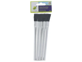 BRUSH SET METAL DUROBRISTLE 6PK