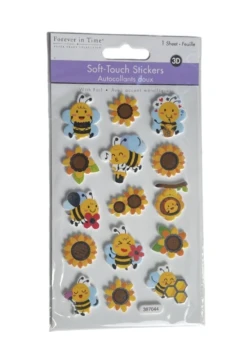 SUNFLOWER SOFT TOUCH STICKERS