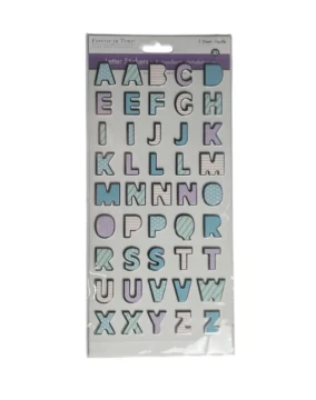 LETTER STICKERS