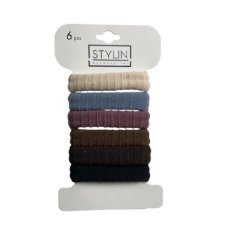STYLIN HAIR PONYHOLDER 6 PACK