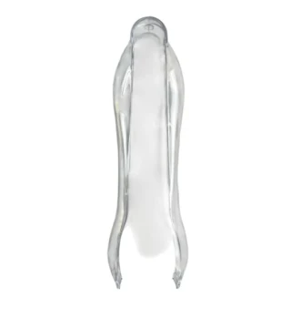 PLASTIC SERVING TONG CLEAR