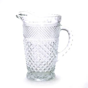 GLASS PITCHER