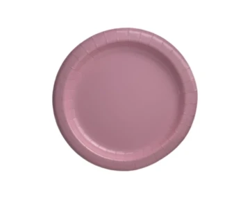 PINK 8.5 INCH DINNER PLATE 20 COUNT