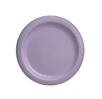 LAVENDER 8.5 INCH DINNER PLATE 20 COUNT