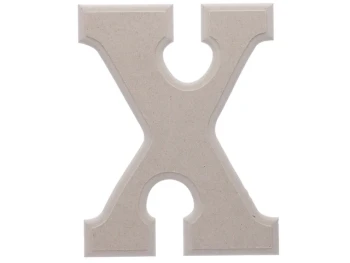 WOOD X LETTER