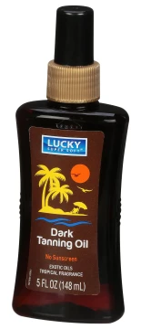 LUCKY SUPER SOFT DARK TANNING OIL 5 FL OZ