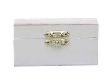 WOODEN JEWLERY BOX DOMED TOP