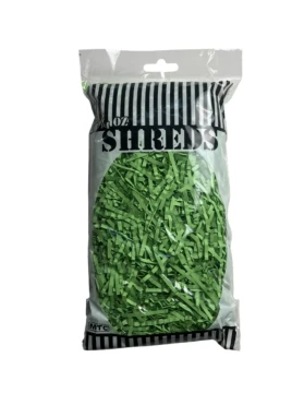 GREEN CRINKLE SHRED PAPER