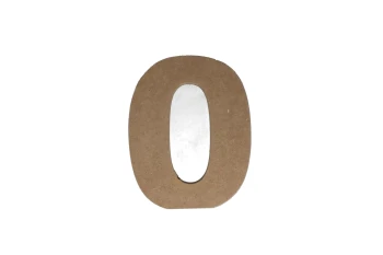 0 WOODEN NUMBER
