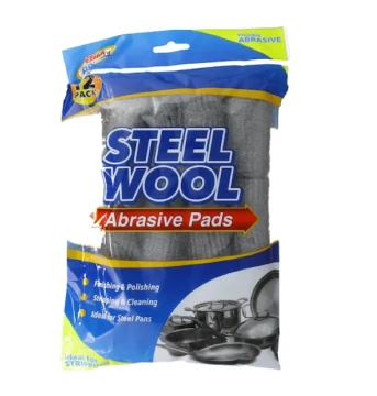 STEEL WOOL PADS 12 PACK