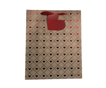 LARGE HEART GIFT BAG