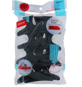 SALON HAIR CLIP 12 PACK