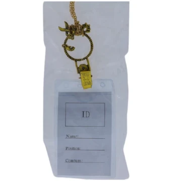 GOLD ID HOLDER