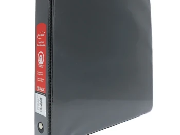 BLACK 1 IN VIEW BINDER