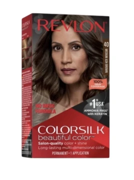 4.99 REVLON 40 MEDIUM ASH BROWN HAIR DYE