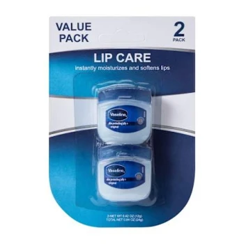 VASELINE PACK LIP CARE 2 PACK0.42 OZ
