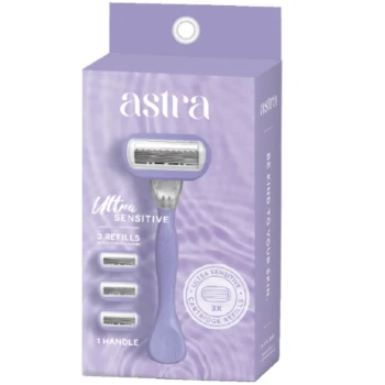 ASTRA ULTRA SENSITIVE RAZORS 3 PACK