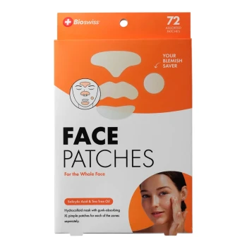 FACE PATCHES 72 ASSORTED PATCHES