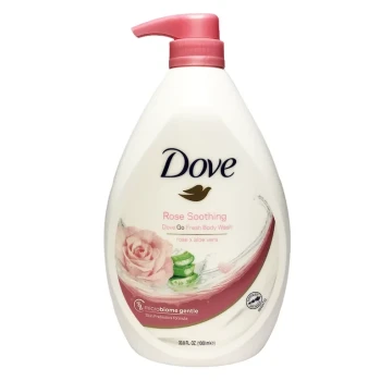 DOVE ROSE SOOTHING BODY WASH 1 L