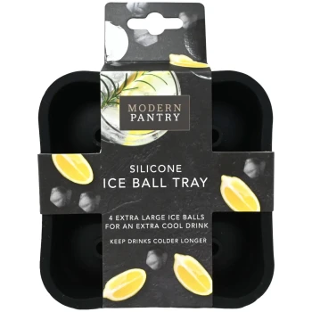 MODERN PANTRY SILICONE ICE BALL TRAY 4 PACK