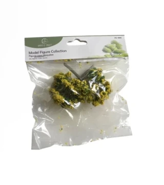 YELLOW FLORAL MODEL FIGURE