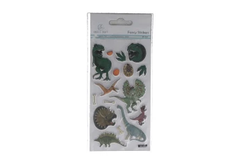 DINOSAUR PUFFY STICKER