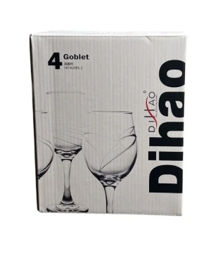 DIHAO 4 GLASS GOBLETS