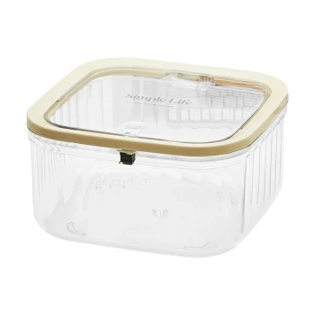 STORAGE CONTAINER 6.1 X 6.1 X 3.3 INCH