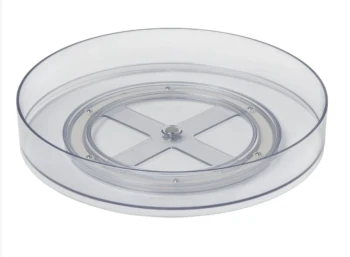 ROTATING TRAY 9.2 X 9.2 X 1.5 INCH