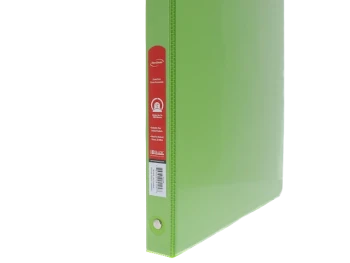 LIME GREEN 0.5 INCH BINDER