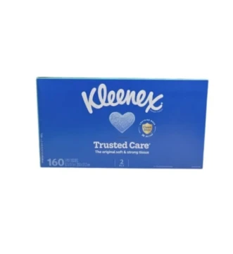KLEENEX TRUSTED CARE TISSUES 160 COUNT