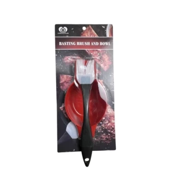 BASTING BRUSH AND BOWL