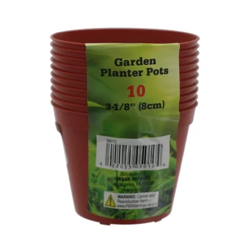 GARDEN PLANTER POTS 10 PACK