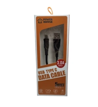 USB TYPE C DATA CABLE 5 FEET
