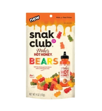 SNAK CLUB MIKES HOT HONEY BEARS 4 OZ