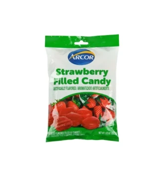 ARCOR STRAWBERRY FILLED CANDY 198 G
