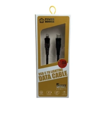 USB C TO LIGHTING DATA CABLE 5 FEET