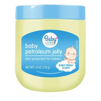 BLUE PETROLEUM JELLY BABY