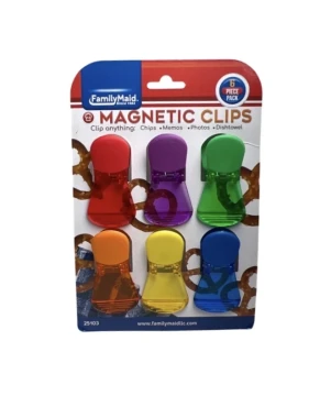 MAGNETIC CLIPS 6 PACK