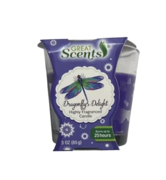 DRAGONFLYS DELIGHT CANDLE
