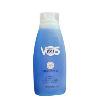 VO5 FRESH WAVES 3 IN 1 SHAMPOO CONDITIONER BODY WASH 18 FL OZ