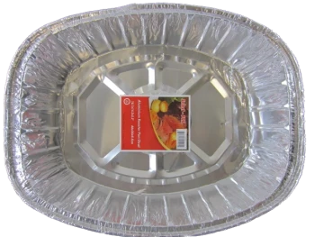 ALUMINIUM PAN OVAL 18 IN