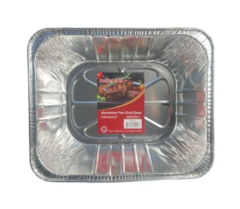 OVAL ALUMINUM PAN