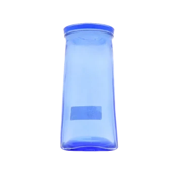 BLUE GLASS JAR 1.3 L