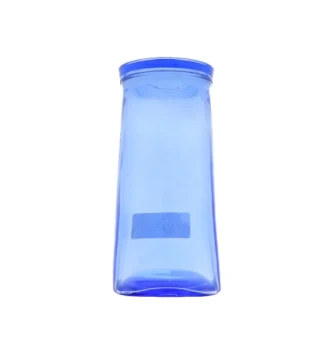 BLUE GLASS JAR 1.3 L