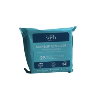 MAKEUP REMOVER MICELLAR CLEANSING WIPES 25 COUNT