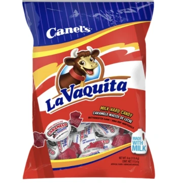 LA VAQUITA MILK HARD CANDY 4 OZ