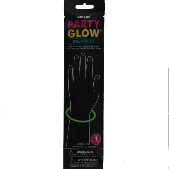 GREEN GLOW IN THE DARK BRACELET